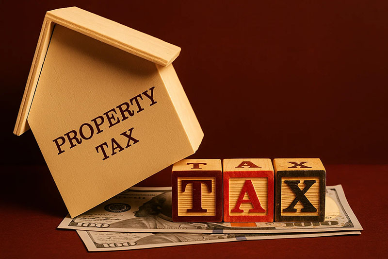 Property tax blocks and mini house